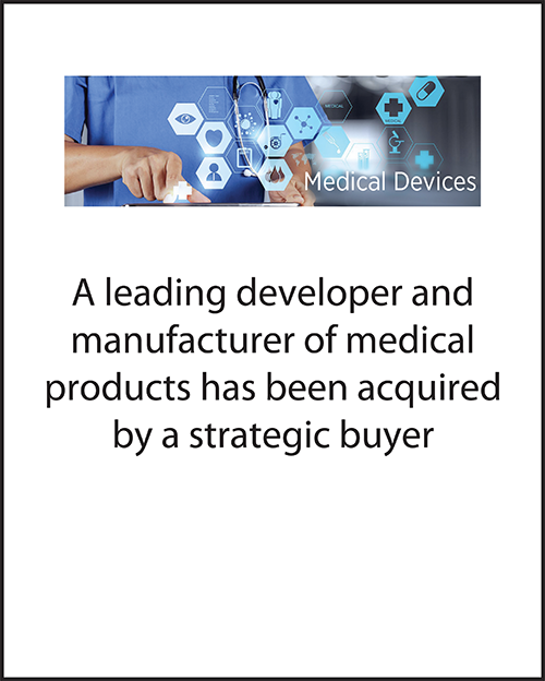 Medical product manufacturer and Carriage Hill